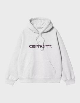 Sudadera Carhartt WIP Hooded Sweat Ash Heather