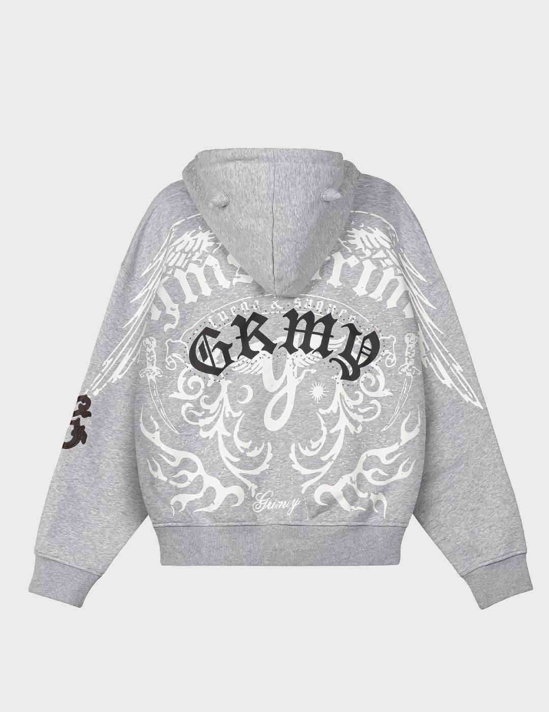 Sudadera Grimey Chief Watcher Zipper Hoodie SPG