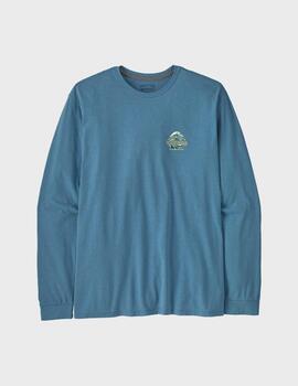 Camiseta Patagonia M`s L/S Great Waves