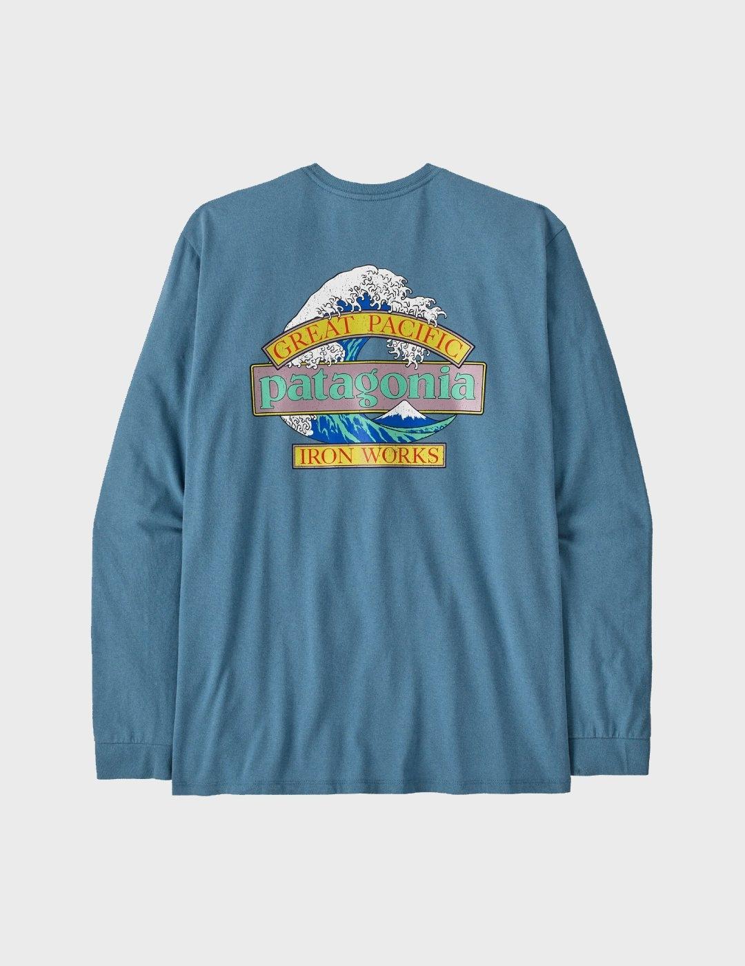 Camiseta Patagonia M`s L/S Great Waves