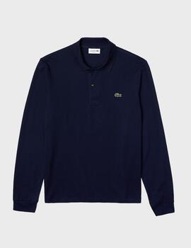 Polo Lacoste L/S L1312 Bleu Marine 166