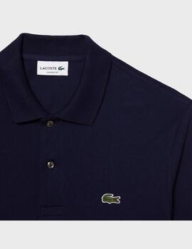 Polo Lacoste L/S L1312 Bleu Marine 166