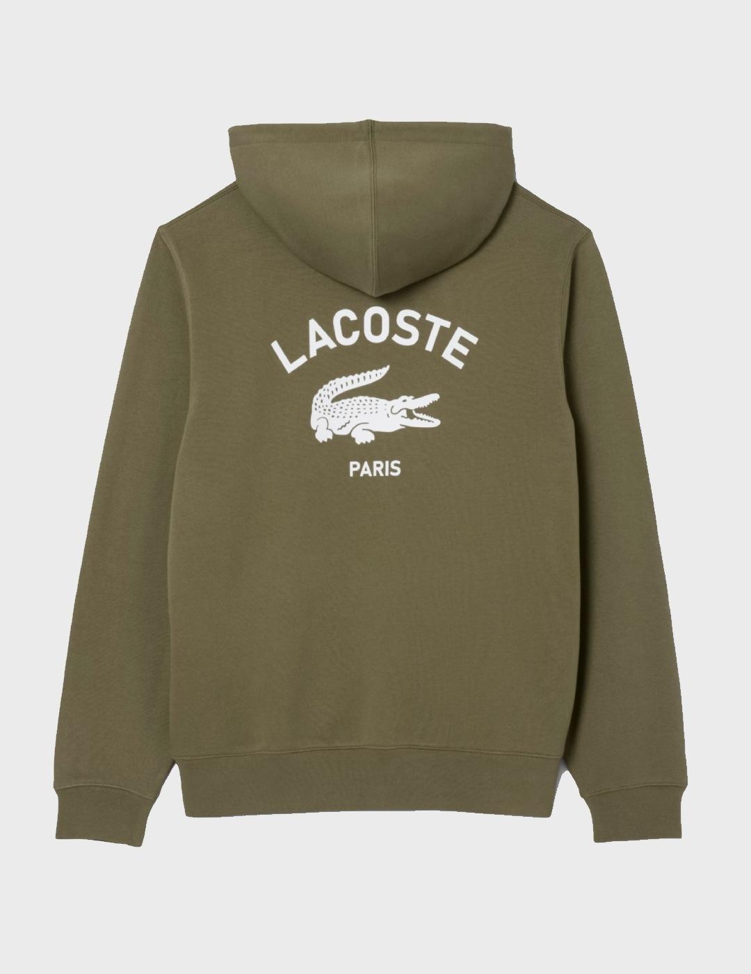 Sudadera Lacoste SH2740 Vert Kaki-E9F