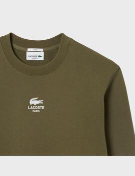 Sudadera Lacoste SH2736 Vert Kaki E9F