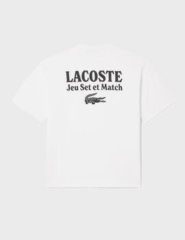 Camiseta Lacoste TH5950 Blanc-001