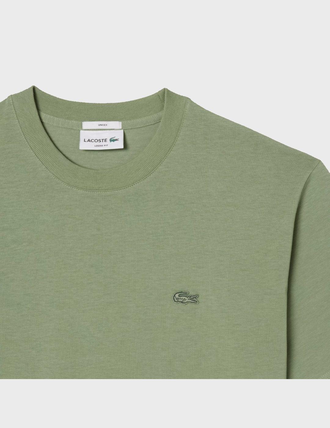 Camiseta Lacoste TH744 Vert-S86