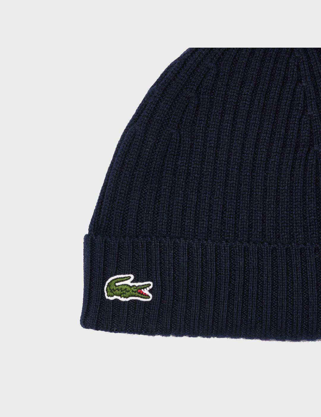 Gorro Lacoste Knited Caps RB0001 Bleu Marine-166