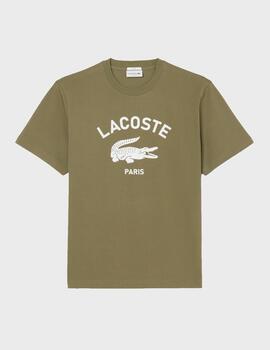 Camiseta Lacoste TH2733 Vert Kaki-E9F