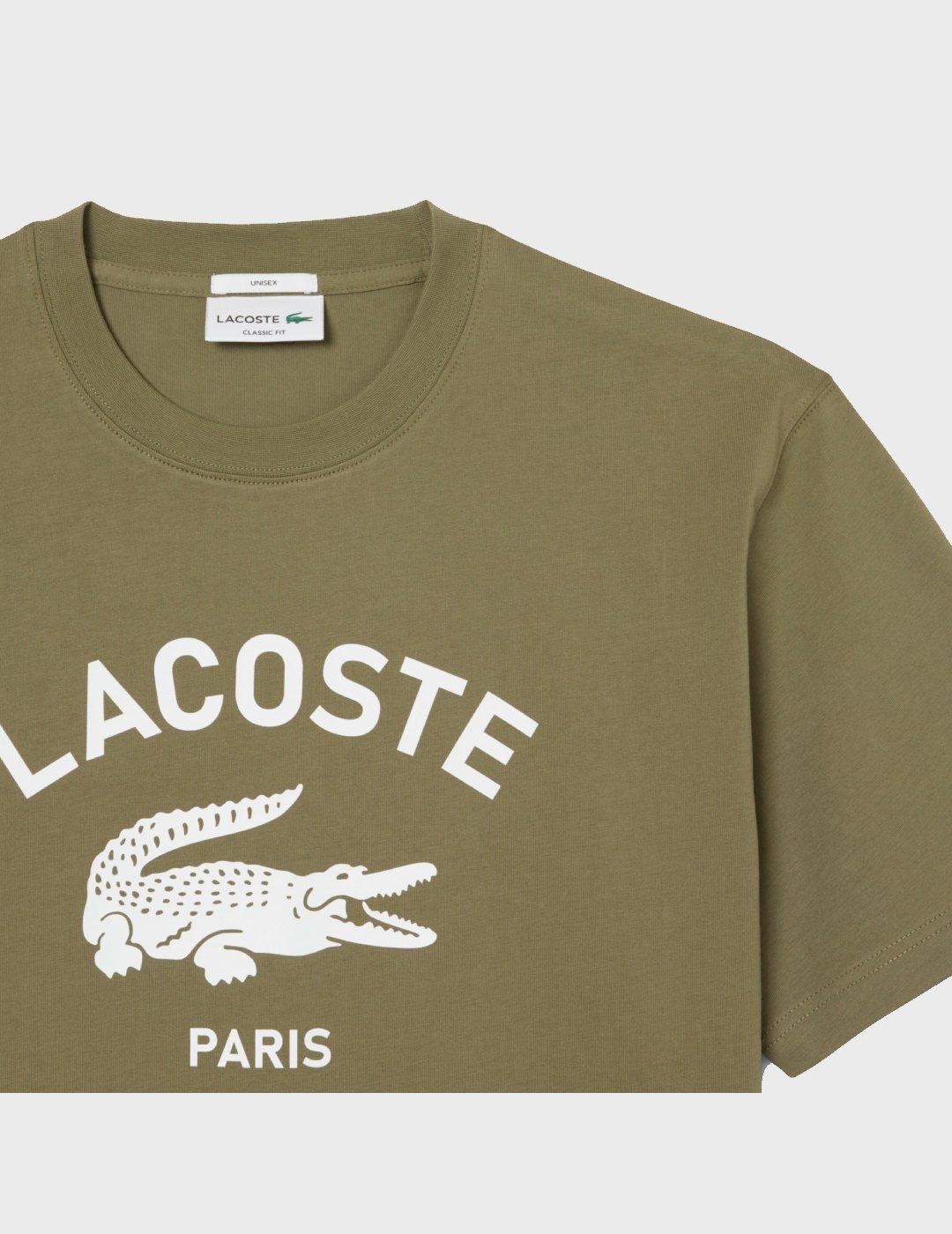 Camiseta Lacoste TH2733 Vert Kaki-E9F