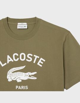 Camiseta Lacoste TH2733 Vert Kaki-E9F