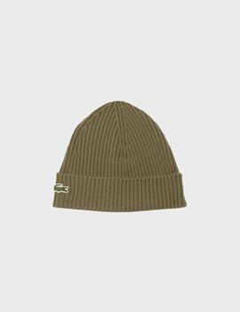 Gorro Lacoste Knited Caps Unisex Vert Kaki