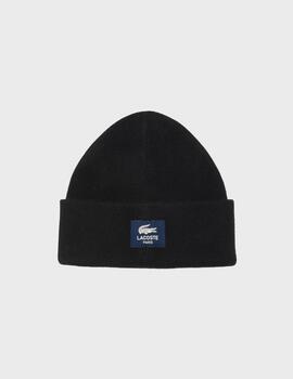 Gorro Lacoste Bonnet Noir