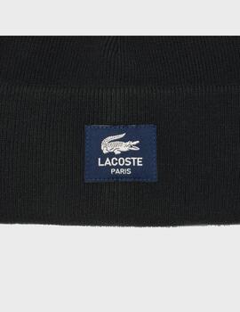 Gorro Lacoste Bonnet Noir
