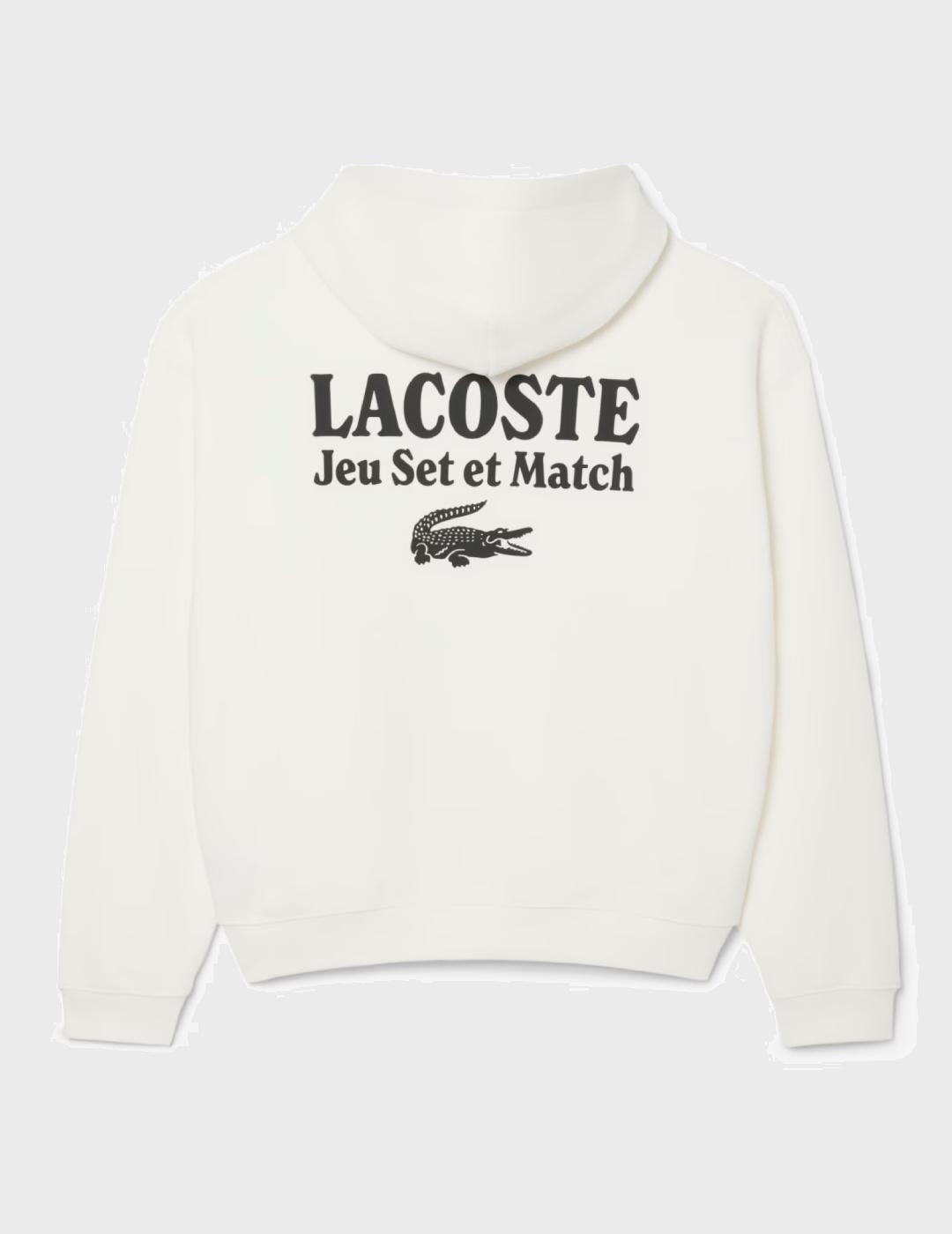 Sudadera Lacoste Sweatshirt Blanc 70v