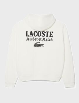 Sudadera Lacoste Sweatshirt Blanc 70v