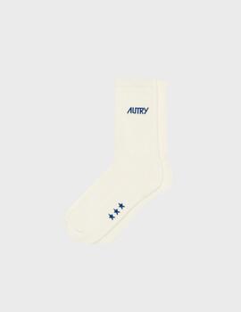 Calcetines Autry Socks Main Unic Stars Cream/Blu
