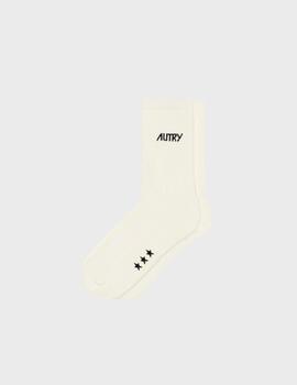 Calcetines Autry Socks Main Unic Stars Cream/Blk