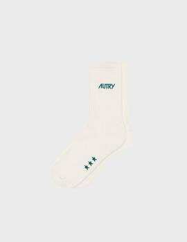 Calcetines Autry Socks Main Unic Stars Cream/Grn