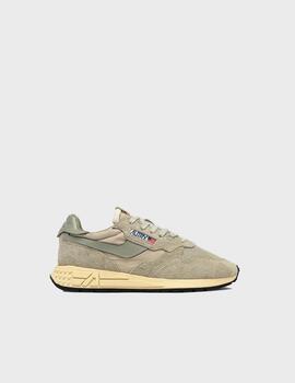 Zapatillas Autry Reelwind Low Wom Suede/Net Ecr/Lm