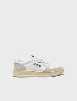 Zapatillas Autry Medalist Low Wom Leat/Suede White
