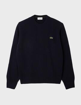 Jersey Lacoste Crewneck Sweaters Bleu Marine