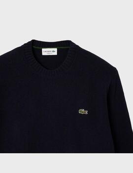 Jersey Lacoste Crewneck Sweaters Bleu Marine