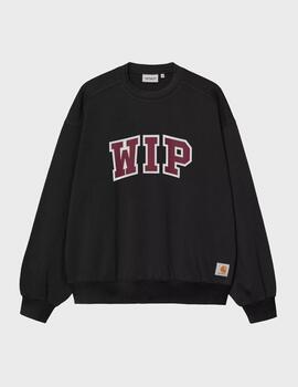 Sudadera Carhartt WIP III Sweat Black heavy stone