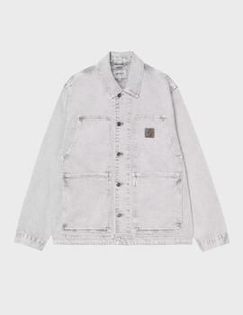 Chaqueta Carhartt OG Double Front Black chalk wash