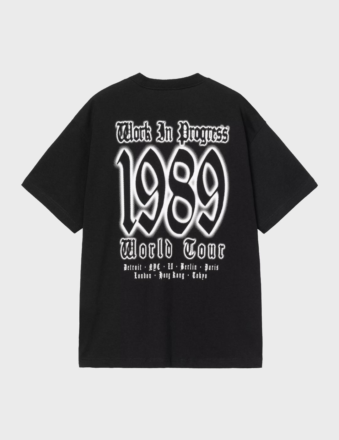 Camiseta Carhartt WIP S/S World Tour Black