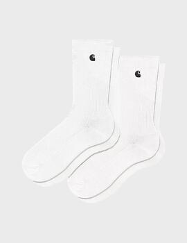 Calcetines Carhartt WIP Madison Pack Socks White/Black