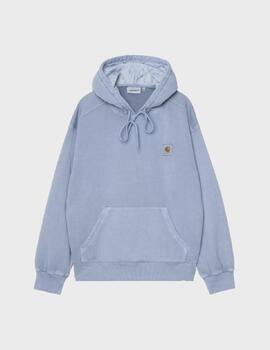 Sudadera Carhartt WIP Hooded Nelson Sweat Gntle Bl