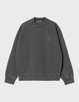 Sudadera Carhartt WIP Nelson Sweat Blck/grmt