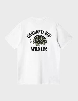 Camiseta Carhartt WIP S/S Wild Life White