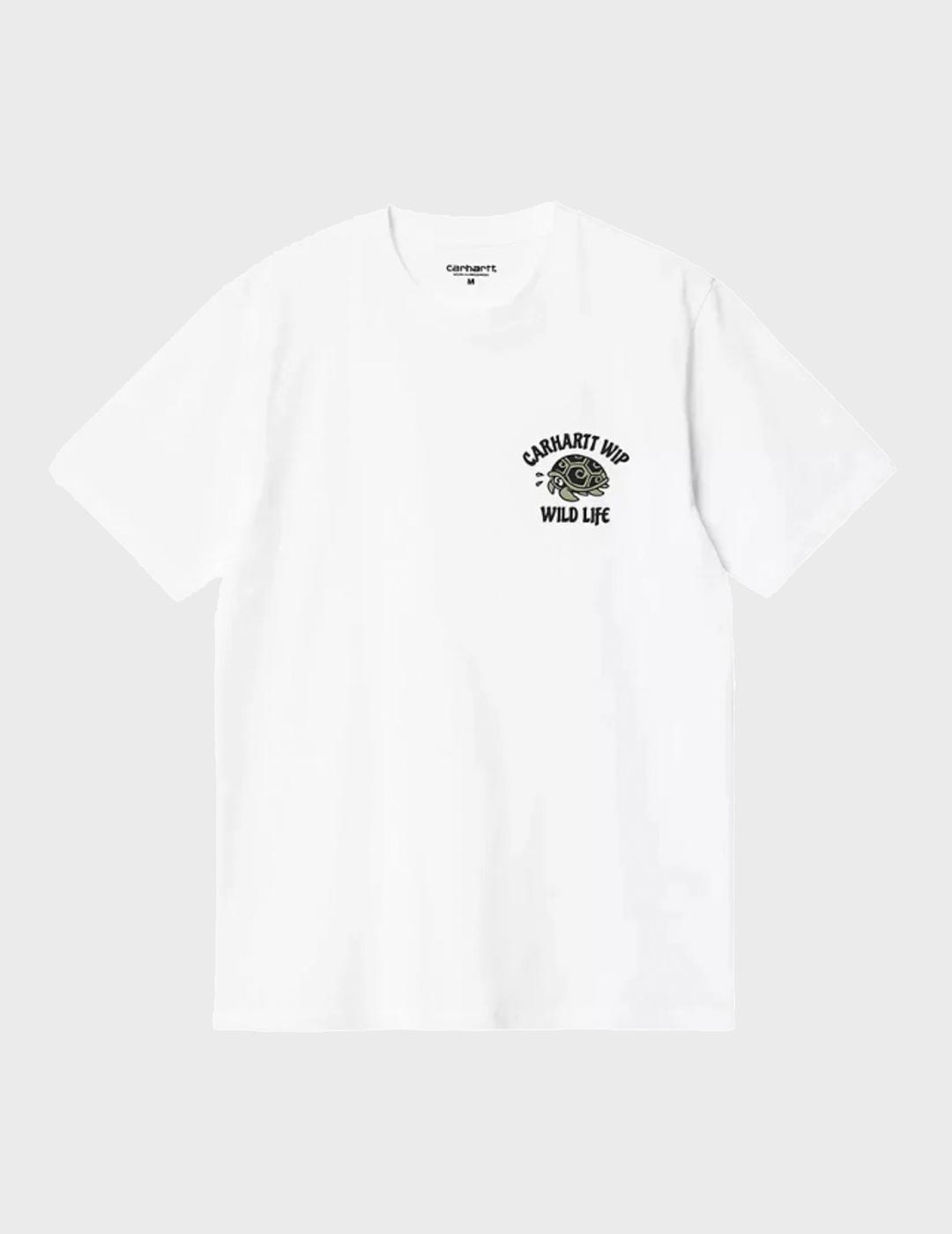Camiseta Carhartt WIP S/S Wild Life White