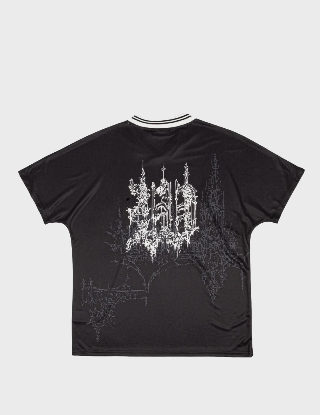 Camiseta Wasted Paris Stronghold Football Black