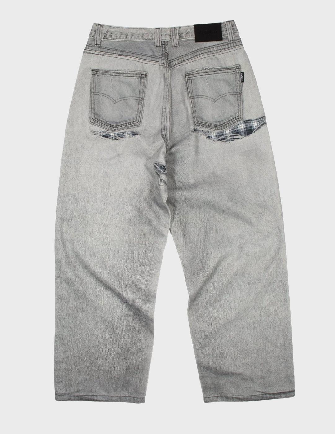 Pantalón Wasted Paris Trompe L´oeil Grant Faded Gr