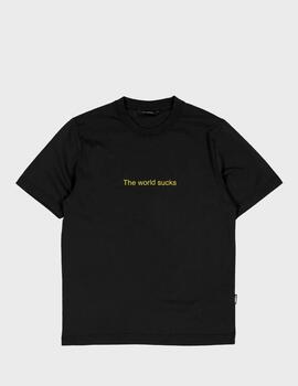 Camiseta Wasted Paris World Sucks Black