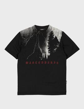 Camiseta Wasted Paris Black Hill T-Shirt Black