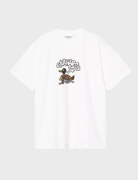 Camiseta Carhartt WIP S/S Duck Duck White