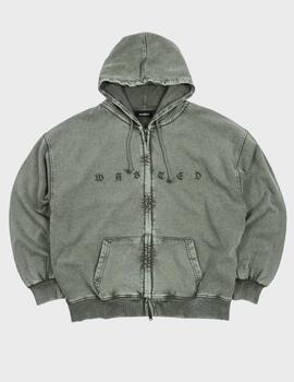 Sudadera Wasted Paris Splinter Faded Zip Hoodie