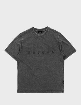 Camiseta Wasted Paris Splinter Faded Black
