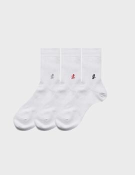 Calcetines Gramicci basic Crew Socks White