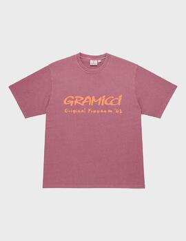 Camiseta Gramicci Freedom Tee Pigment Dyed Red P