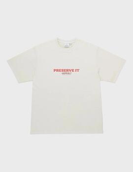 Camiseta Gramicci Footprints Tee Pigment Dyed