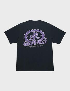 Camiseta Gramicci Equipped For Dirt Tee V Black
