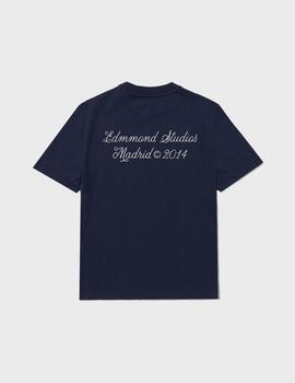 Camiseta Edmmond Studios Signature Plain Navy