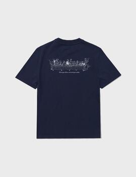 Camiseta Edmmond Banquet Hall Plain Navy