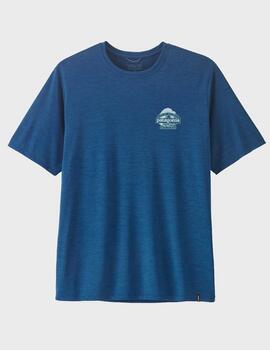 Camiseta Patagonia M's Cap Daily Shirt Great Waves