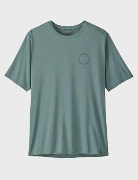 Camiseta Patagonia M´S Cap Cool Daily Spk stencil