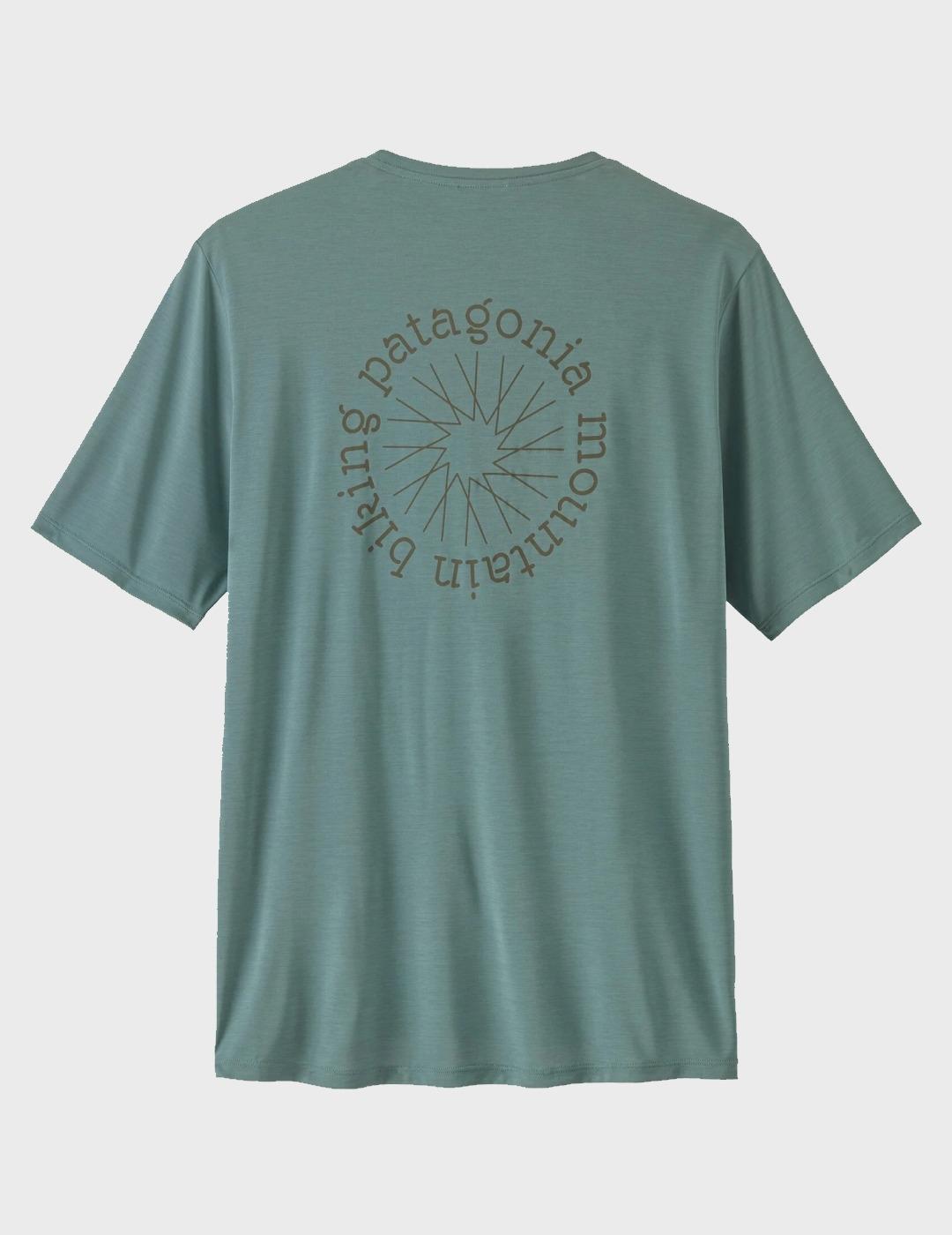 Camiseta Patagonia M´S Cap Cool Daily Spk stencil